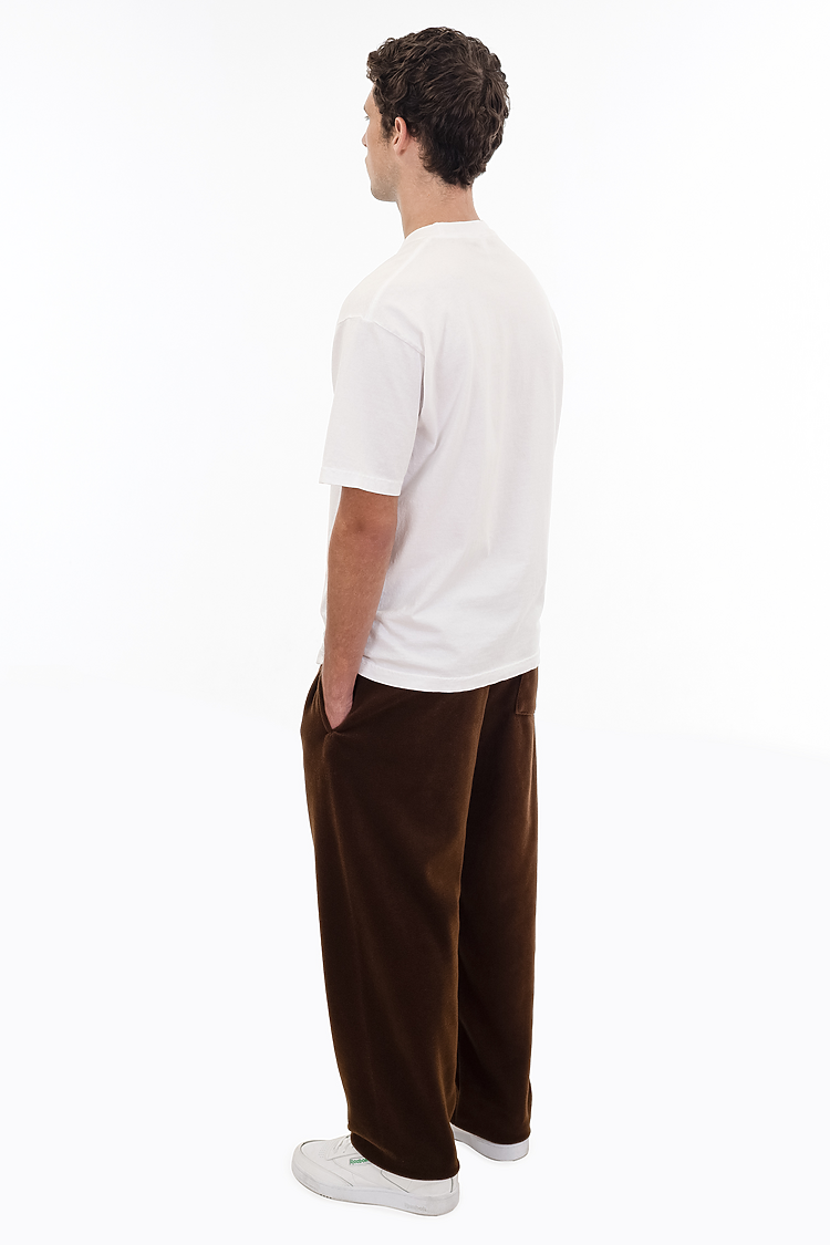 Polar Fleece Sweatpants BROWN