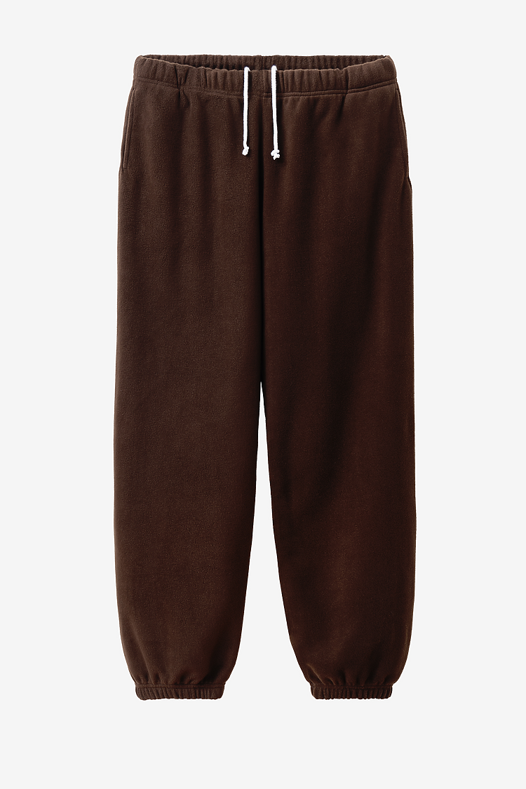 Polar Fleece Sweatpants BROWN