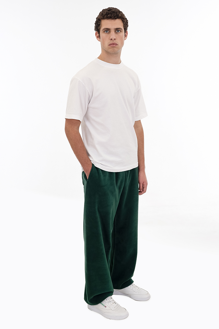 Polar Fleece Sweatpants FOREST GREEN