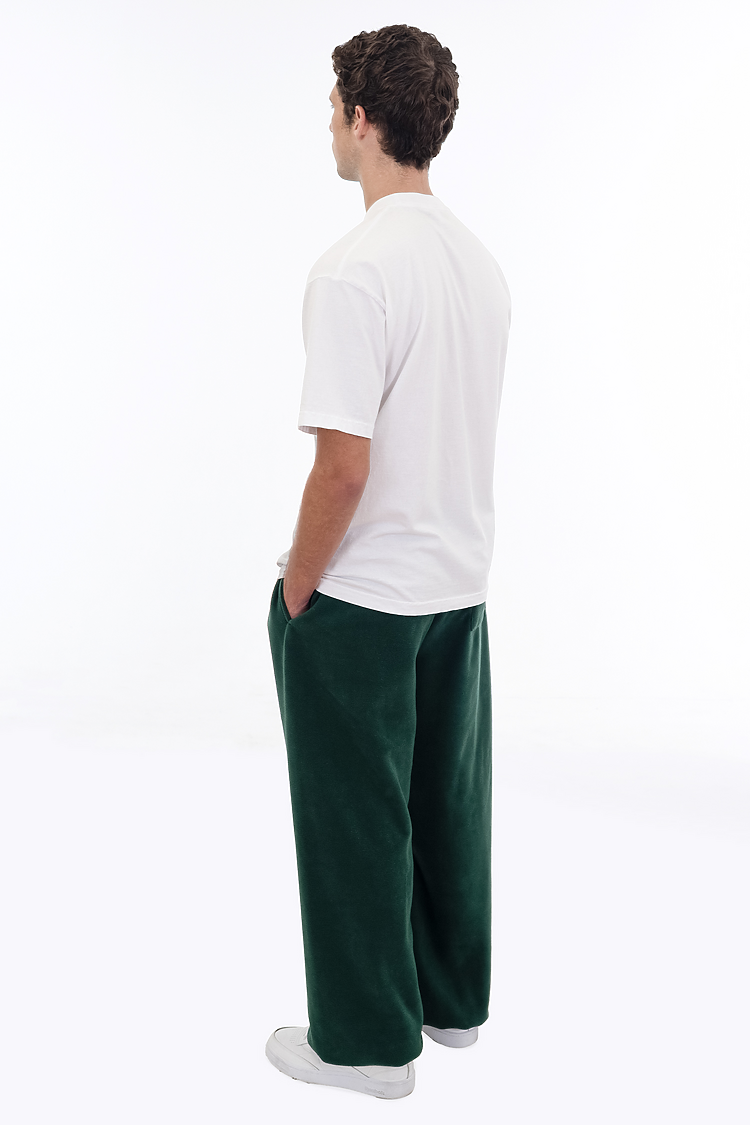 Polar Fleece Sweatpants FOREST GREEN