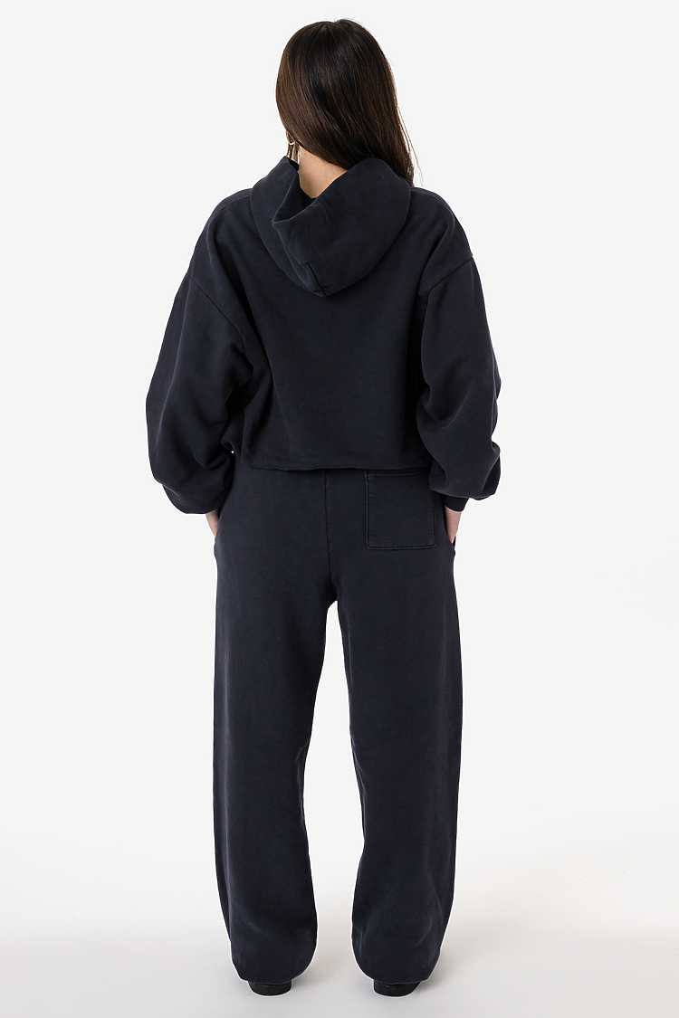 16oz. Plush Fleece Sweatpants Black Edge