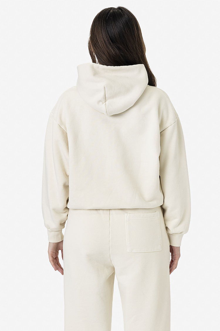 16oz. Plush Fleece PO Hoodie CREME