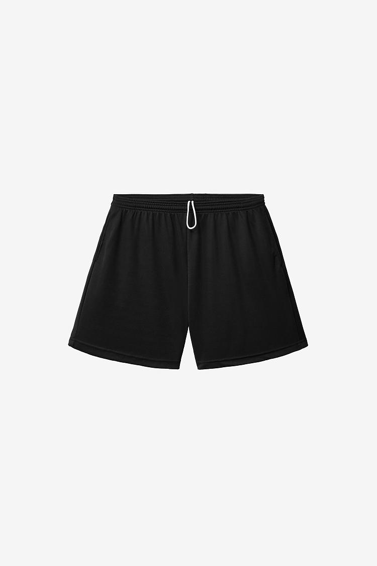 Pique Mesh Shorts Black