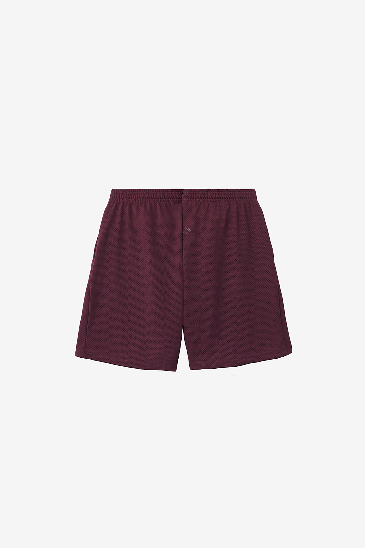 Pro Mesh Mid-Length Short BURGUNDY