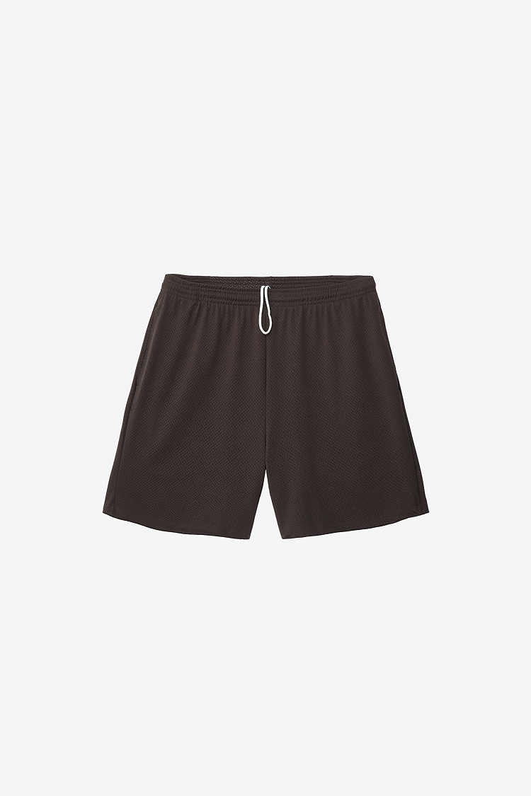 Pro Mesh Mid-Length Short BROWN