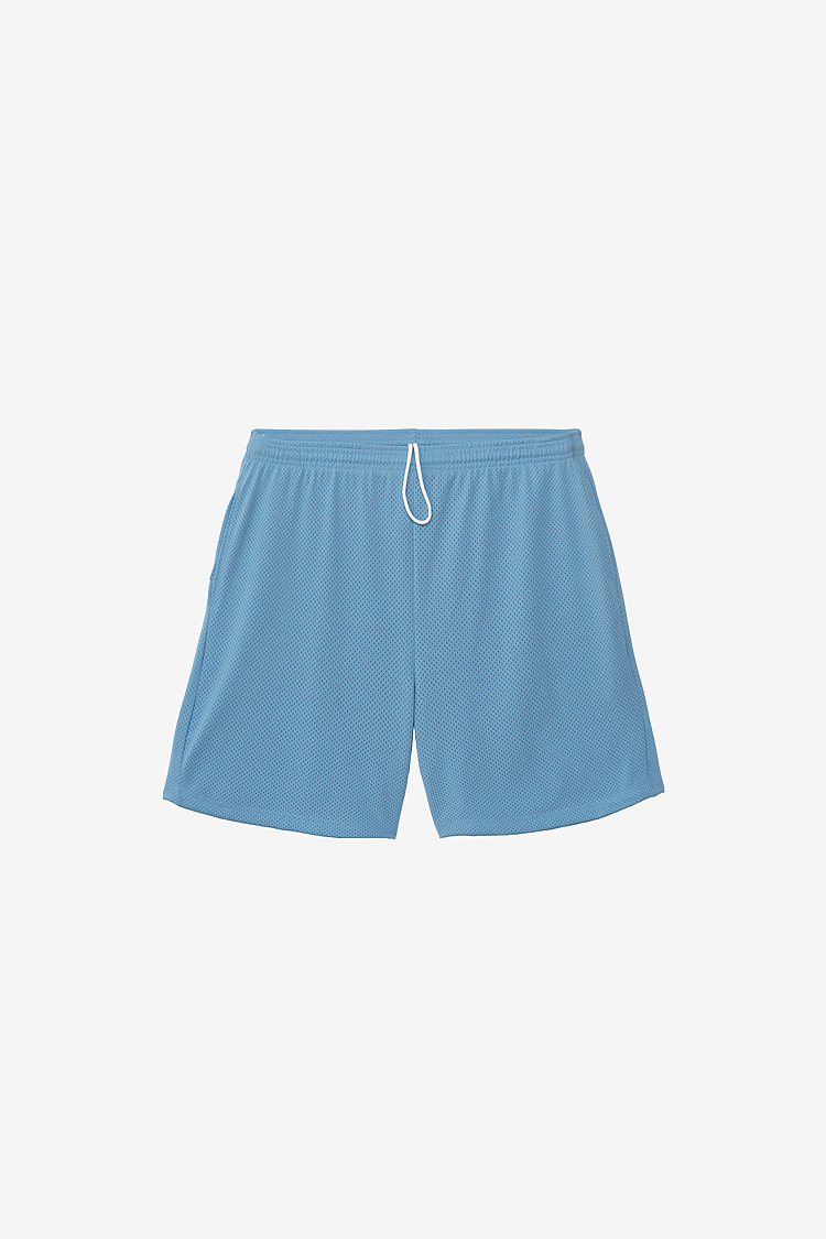Pro Mesh Mid-Length Short Columbia Blue