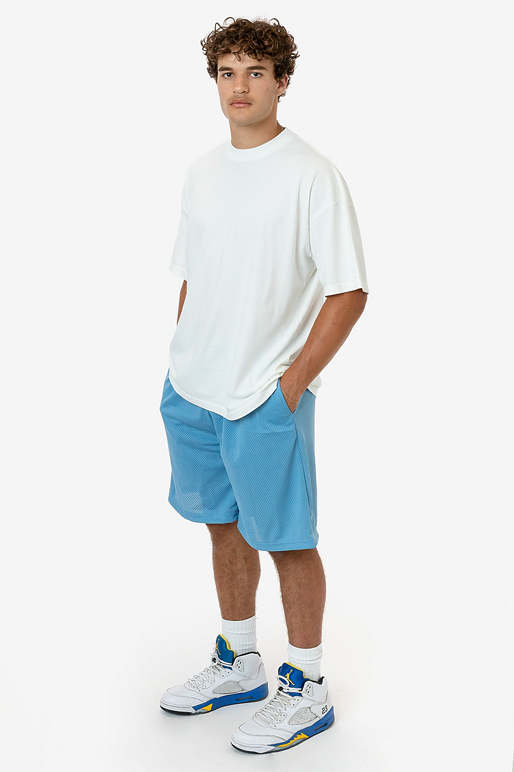 Pro Mesh Long Shorts Columbia Blue