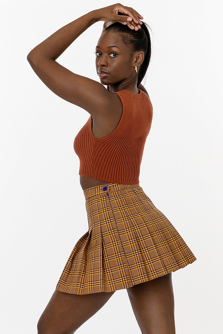 Plaid Tennis Skirt Daphne