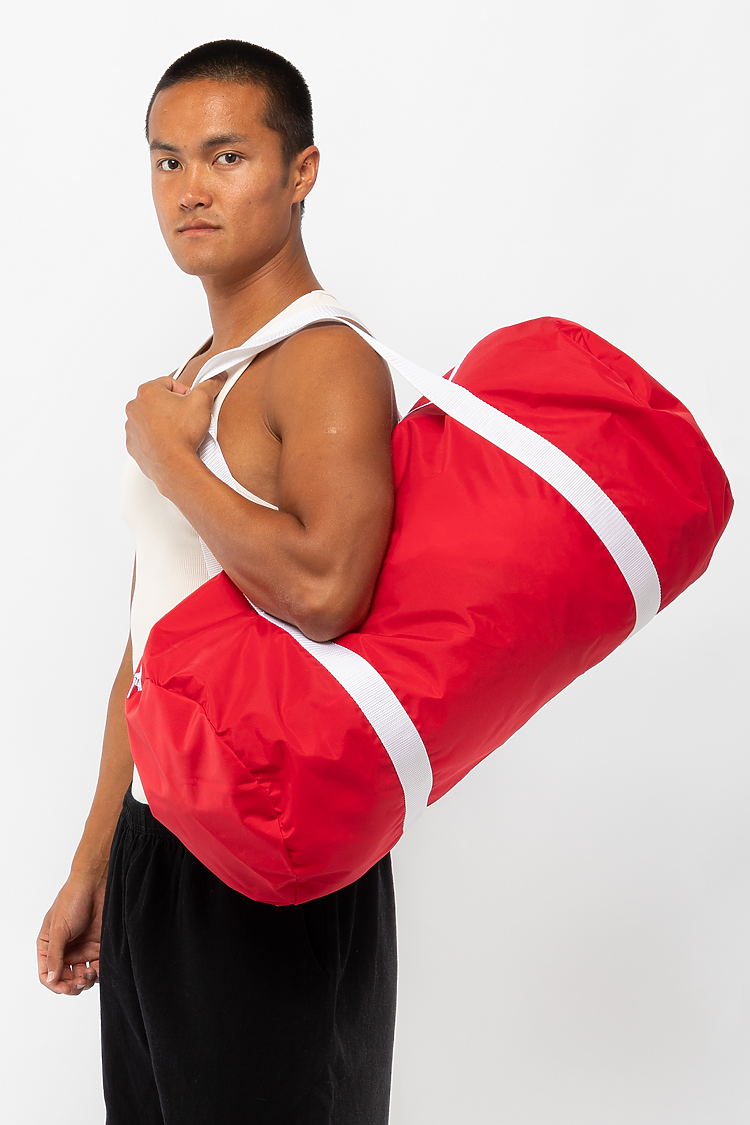 Nylon Pack Weekender Bag RED