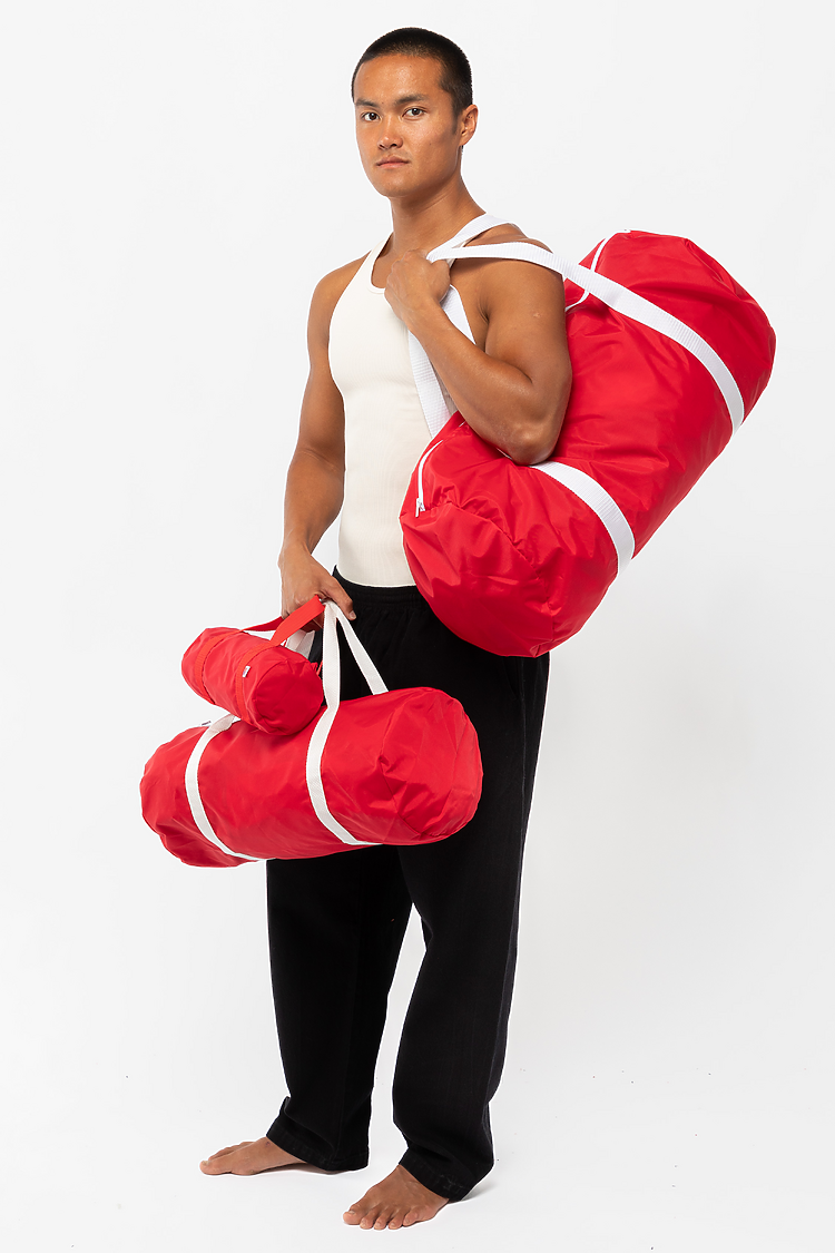 Nylon Pack Weekender Bag RED