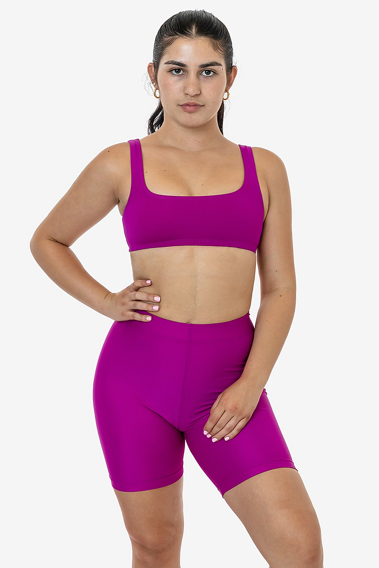 Nylon Tricot Bike Short MAGENTA
