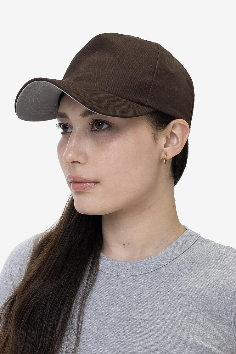 Poly Cttn Twill 5 panel Hat BROWN