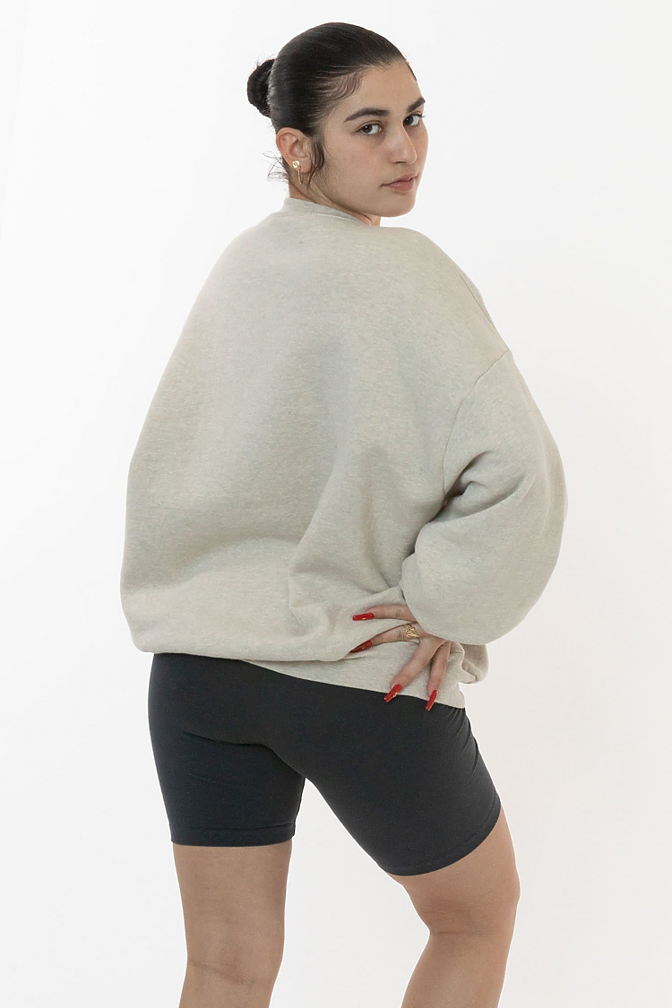 12oz Fleece Wide Crew SCOUR