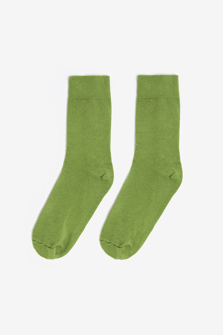 Unisex Summer Sock Celery Green