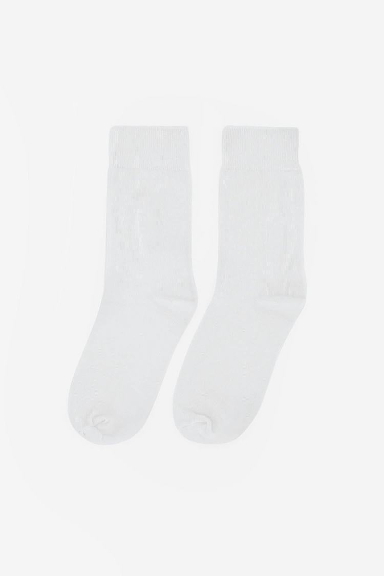 Unisex Summer Sock White