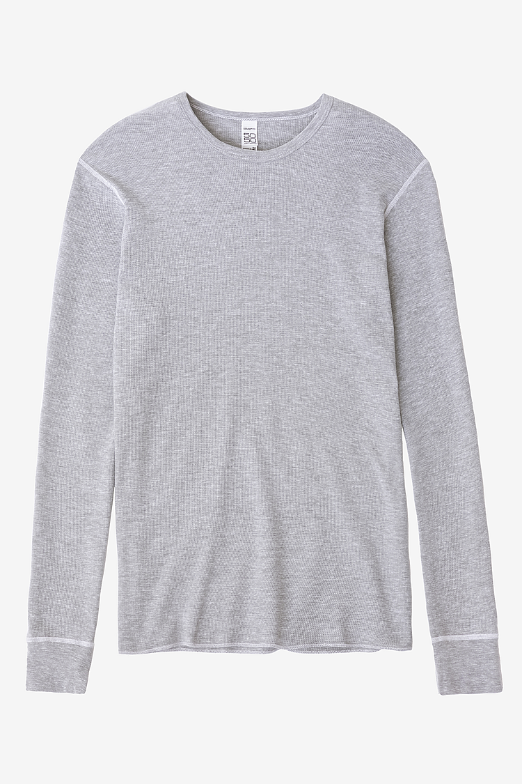 L/S Baby Thermal HEATHER GREY