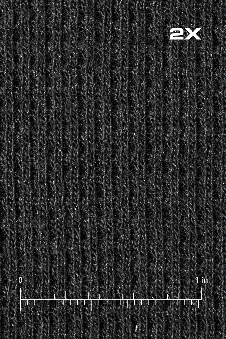 L/S Baby Thermal Henley Black