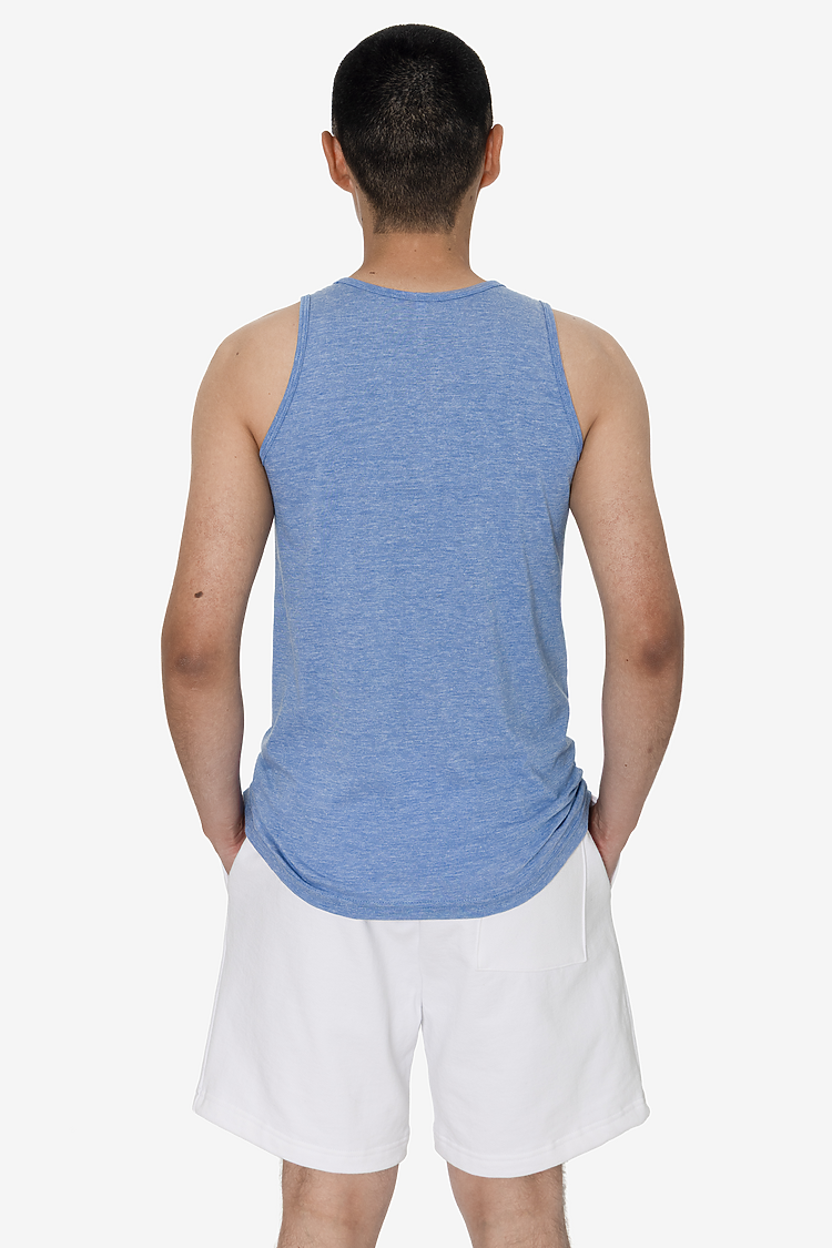 Tri Blend Tank 3.7oz ATHLETIC BLUE