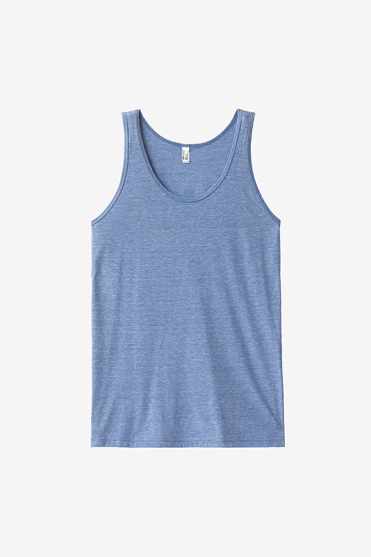 Tri Blend Tank 3.7oz ATHLETIC BLUE