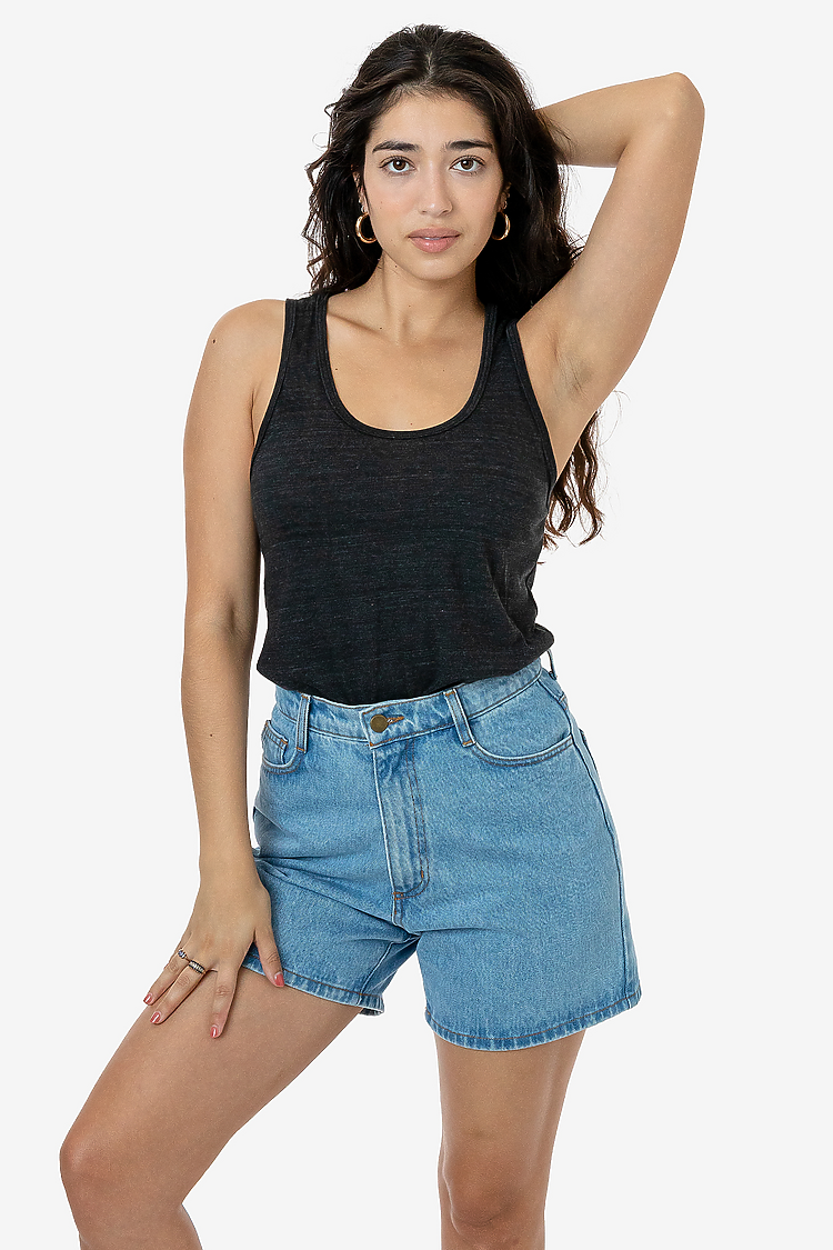 Tri Blend Tank 3.7oz Tri-Black