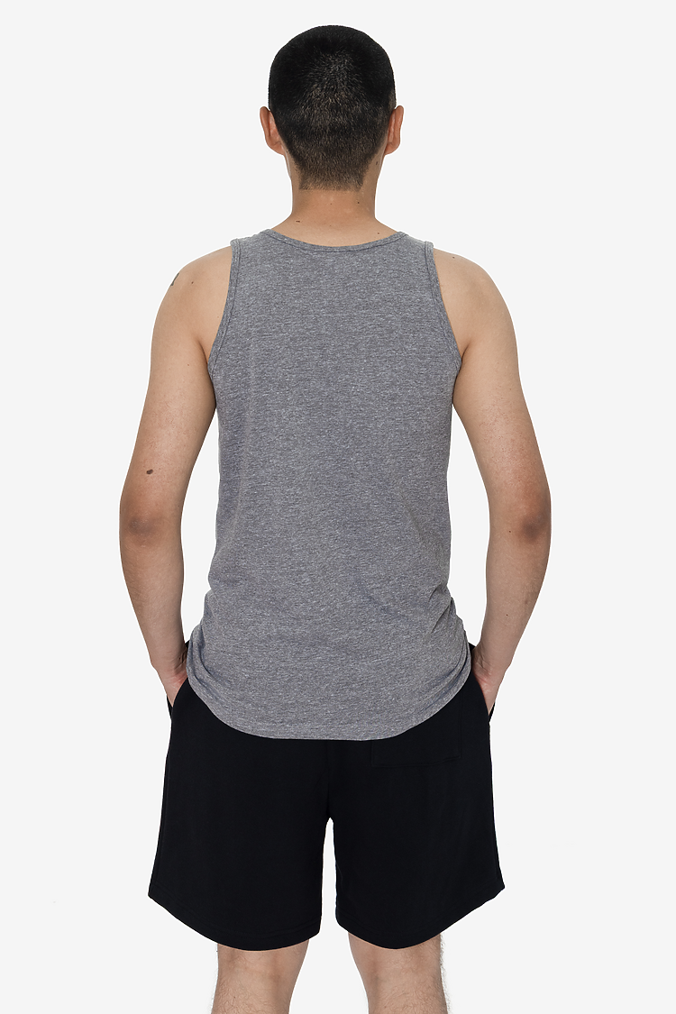 Tri Blend Tank 3.7oz Athletic Grey