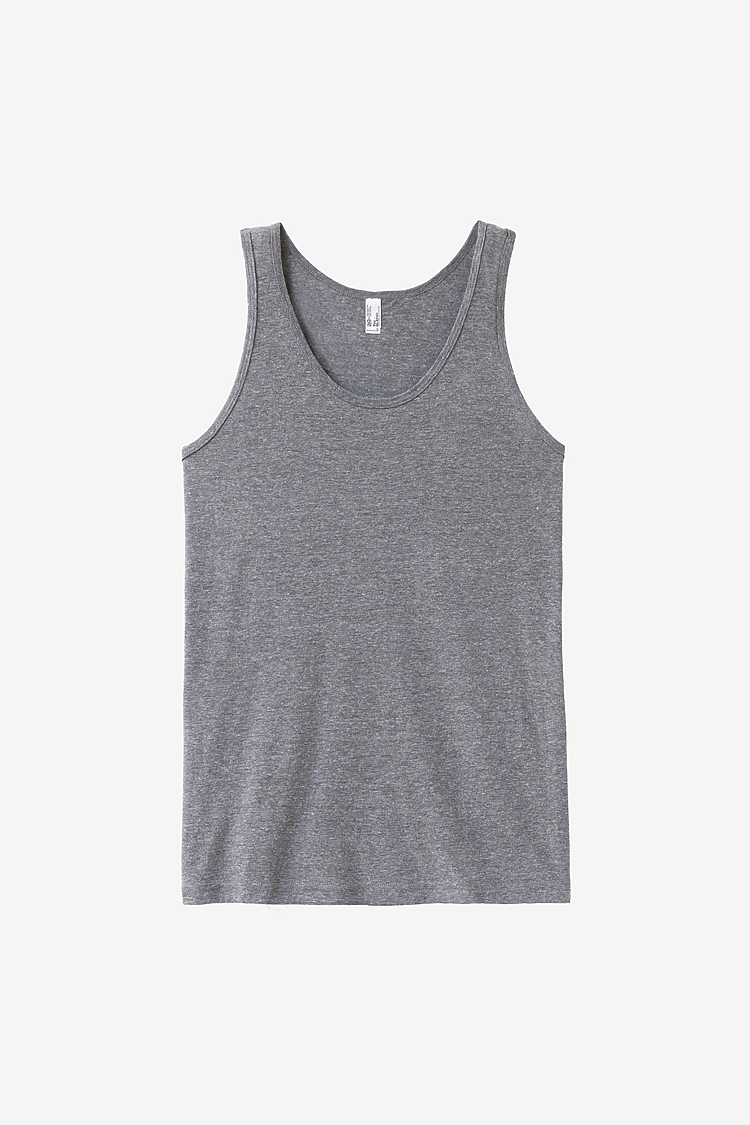 Tri Blend Tank 3.7oz Athletic Grey