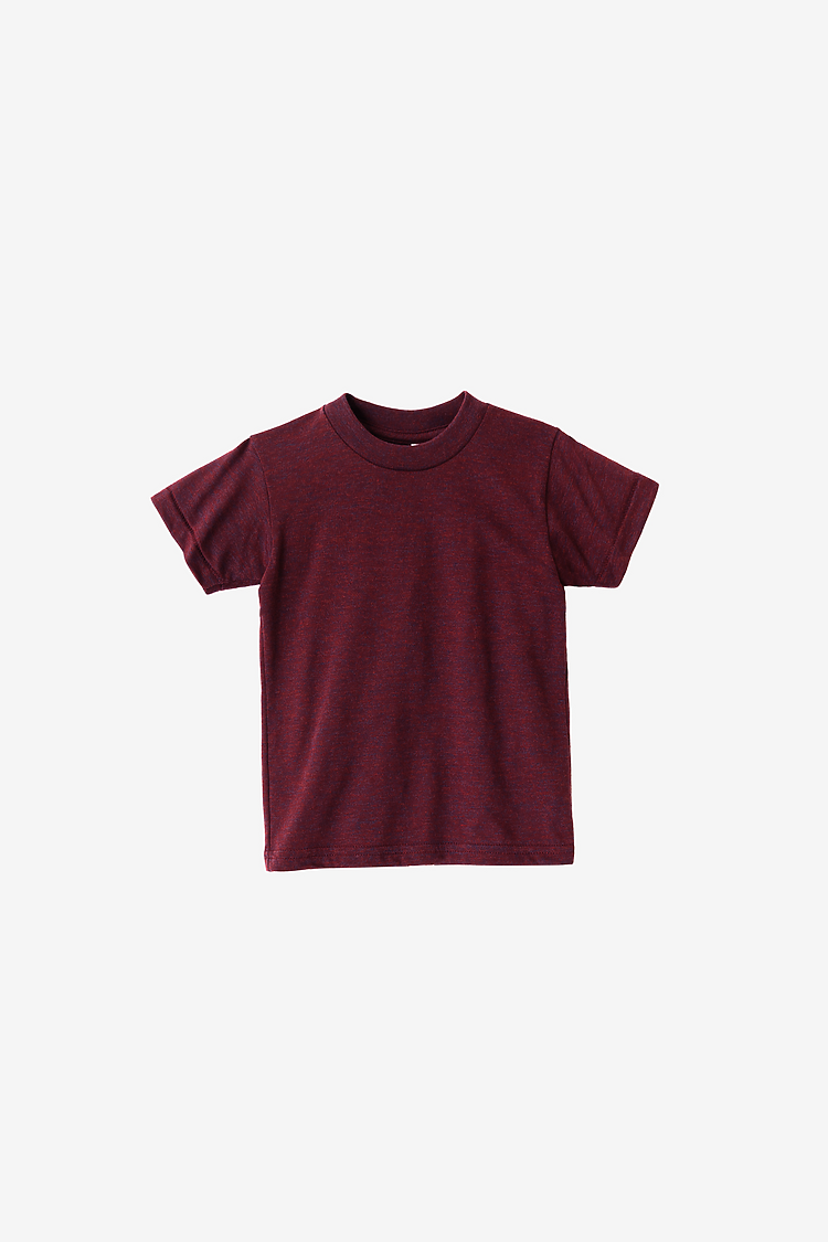 TODDLER TRIBLEND S/S TEE TRI-CRANBERRY