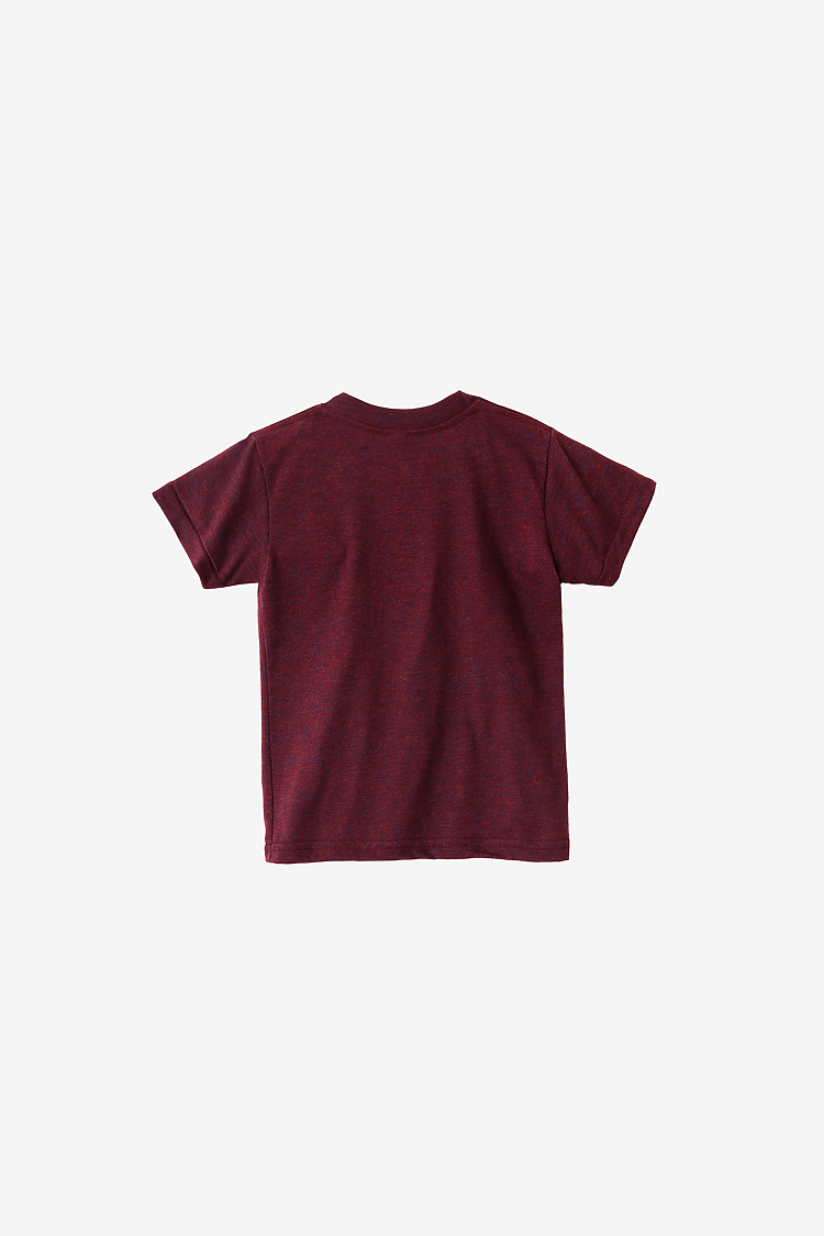 TODDLER TRIBLEND S/S TEE TRI-CRANBERRY