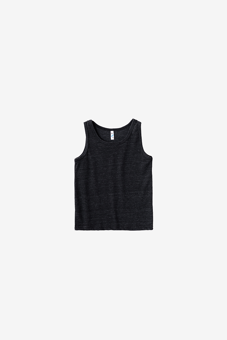 Toddler Tri Blend Tank TRI-BLACK