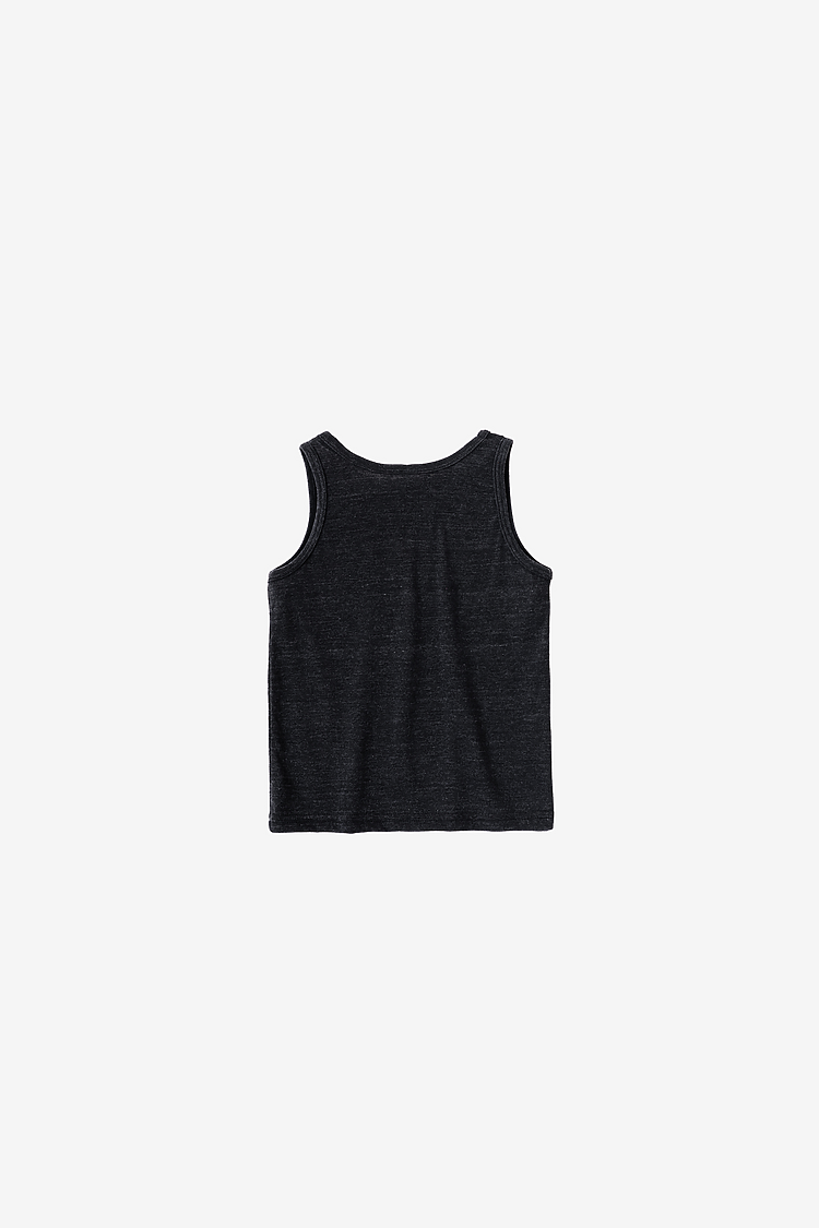 Toddler Tri Blend Tank TRI-BLACK