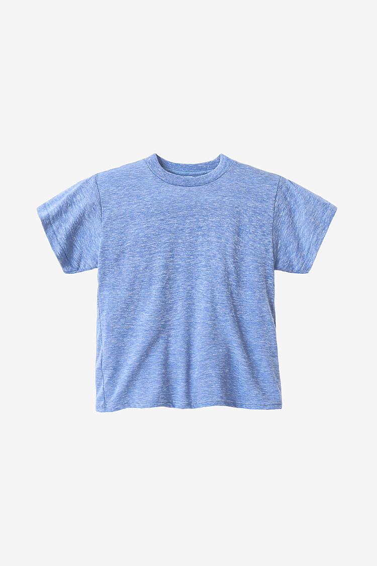 KIDS TRIBLEND S/S TEE ATHLETIC BLUE