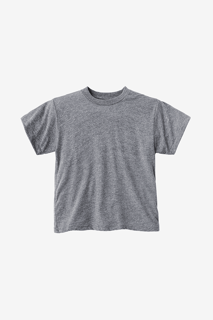 KIDS TRIBLEND S/S TEE ATHLETIC GREY