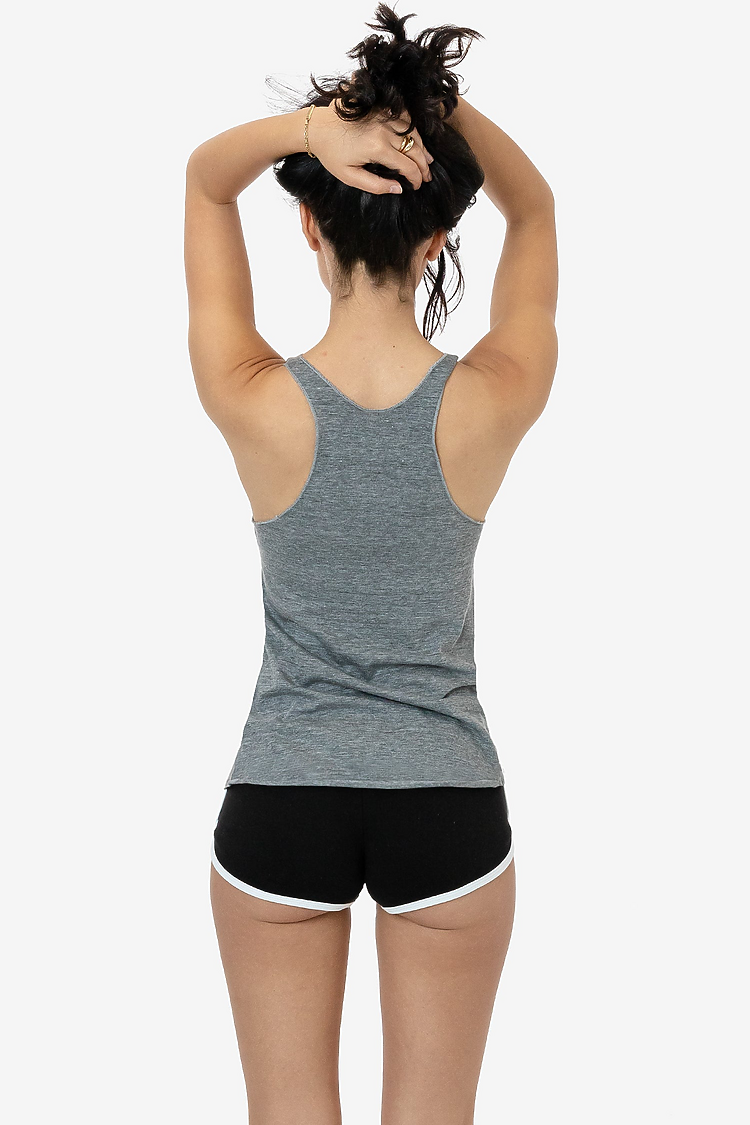 Tri Blend Racerback Tank 3.7oz ATHLETIC GREY