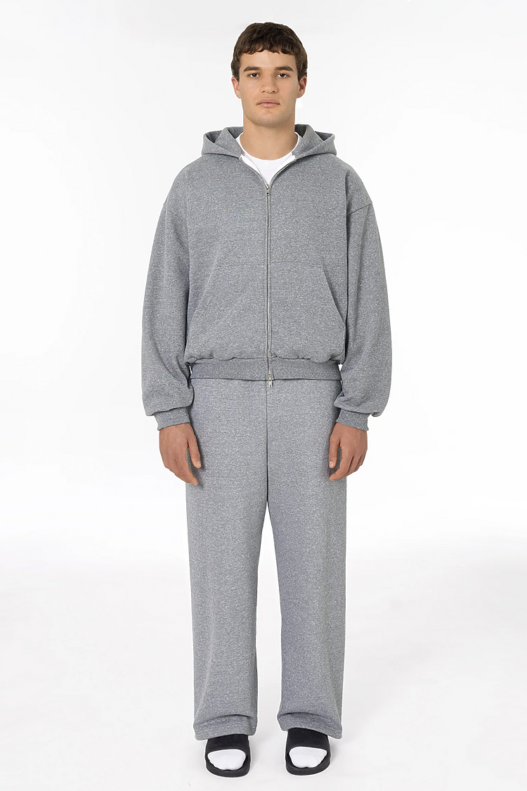 12OZ TRIBLEND FLEECE SWEATPANT HEATHER GREY