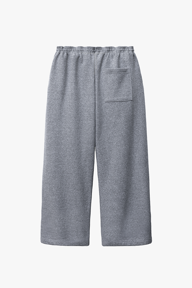 12OZ TRIBLEND FLEECE SWEATPANT HEATHER GREY