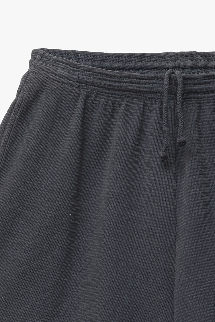 Hvy Thermal Garmnt Dye Shorts Dolphin Blue