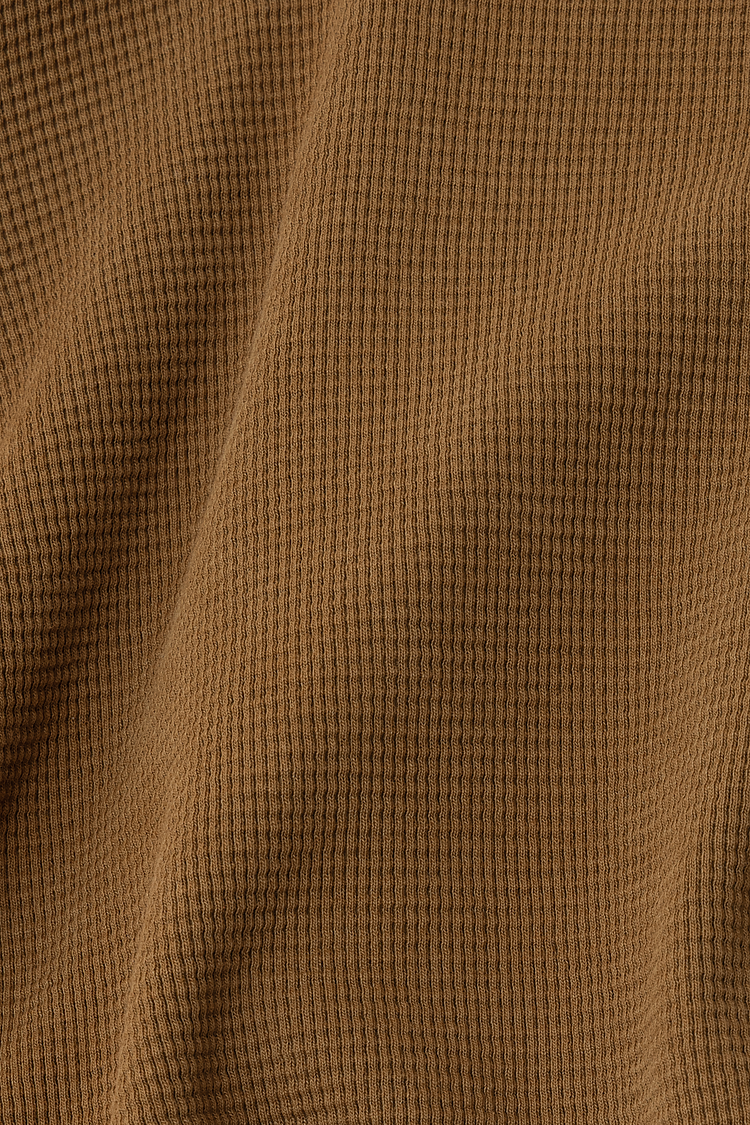 L/S Hvy Thermal Crew Neck Brass