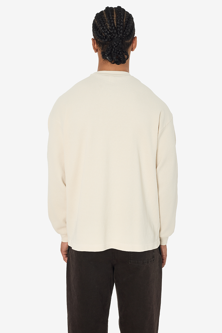 L/S Hvy Thermal Crew Neck CREME