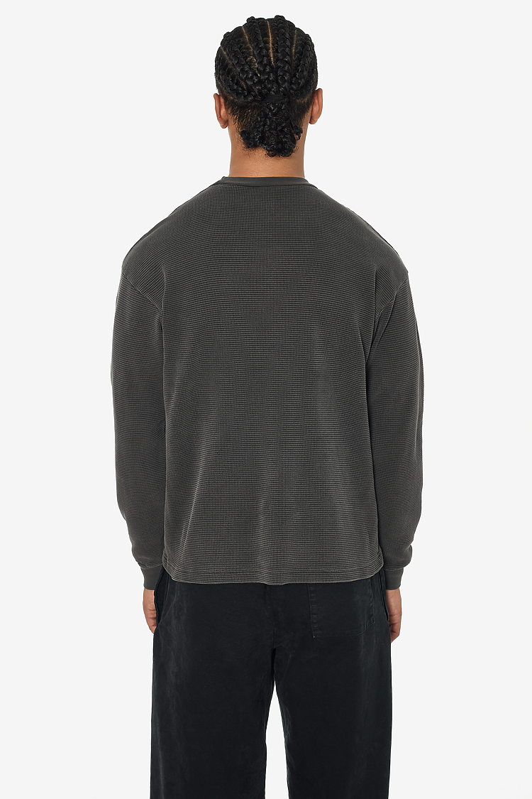 L/S Hvy Thermal Crew Neck VINTAGE BLACK