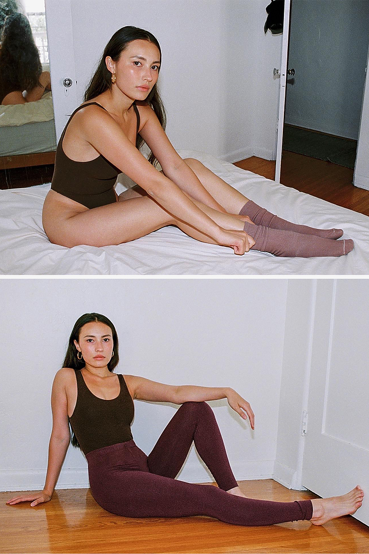 Unisex Crew Sock MAUVE