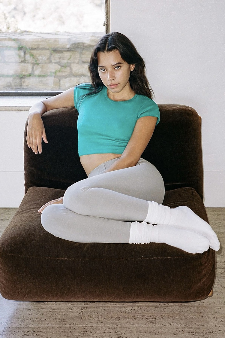 Unisex Crew Sock White