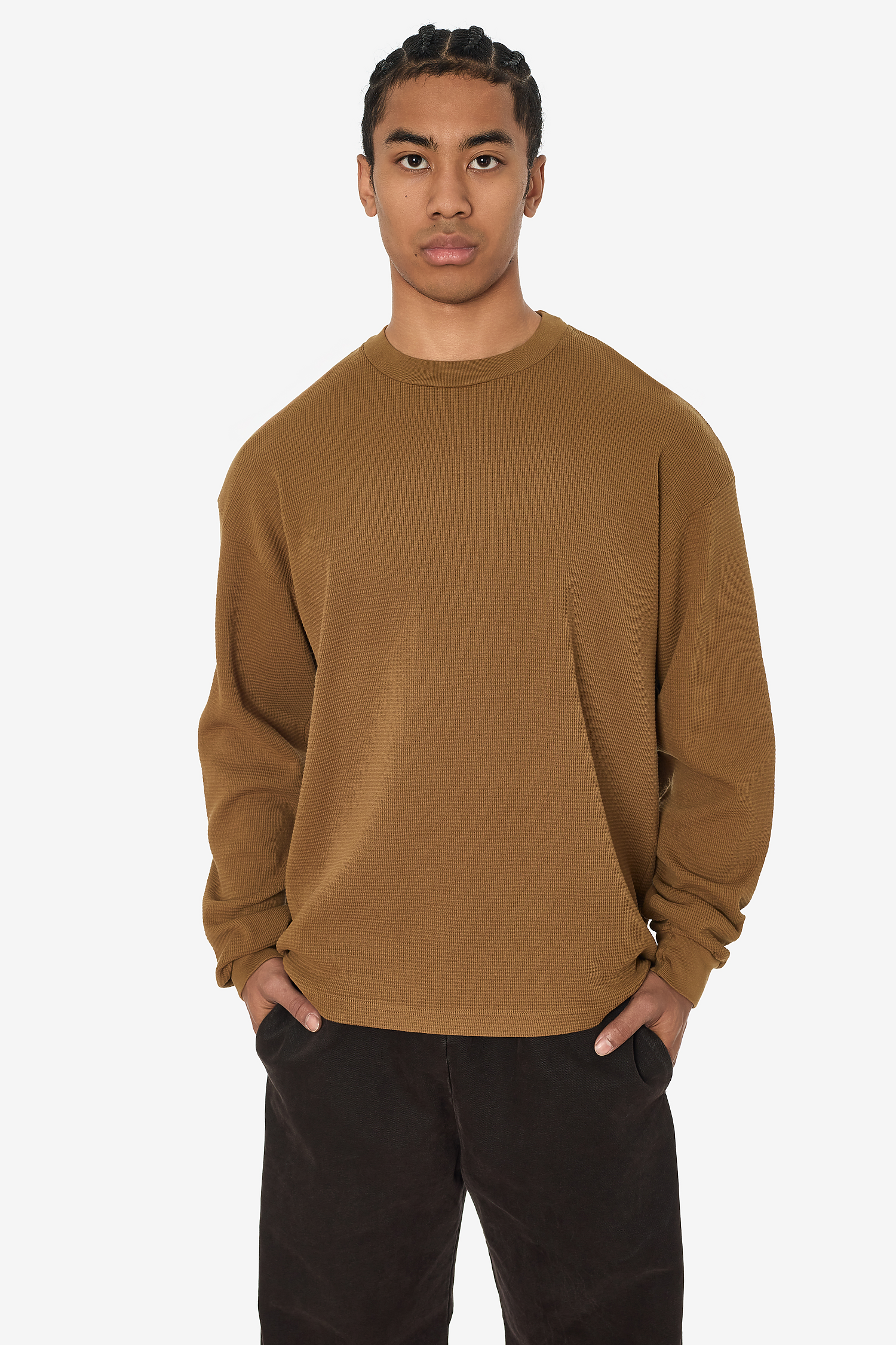 L/S Heavy Thermal Crew Neck | Los Angeles Apparel