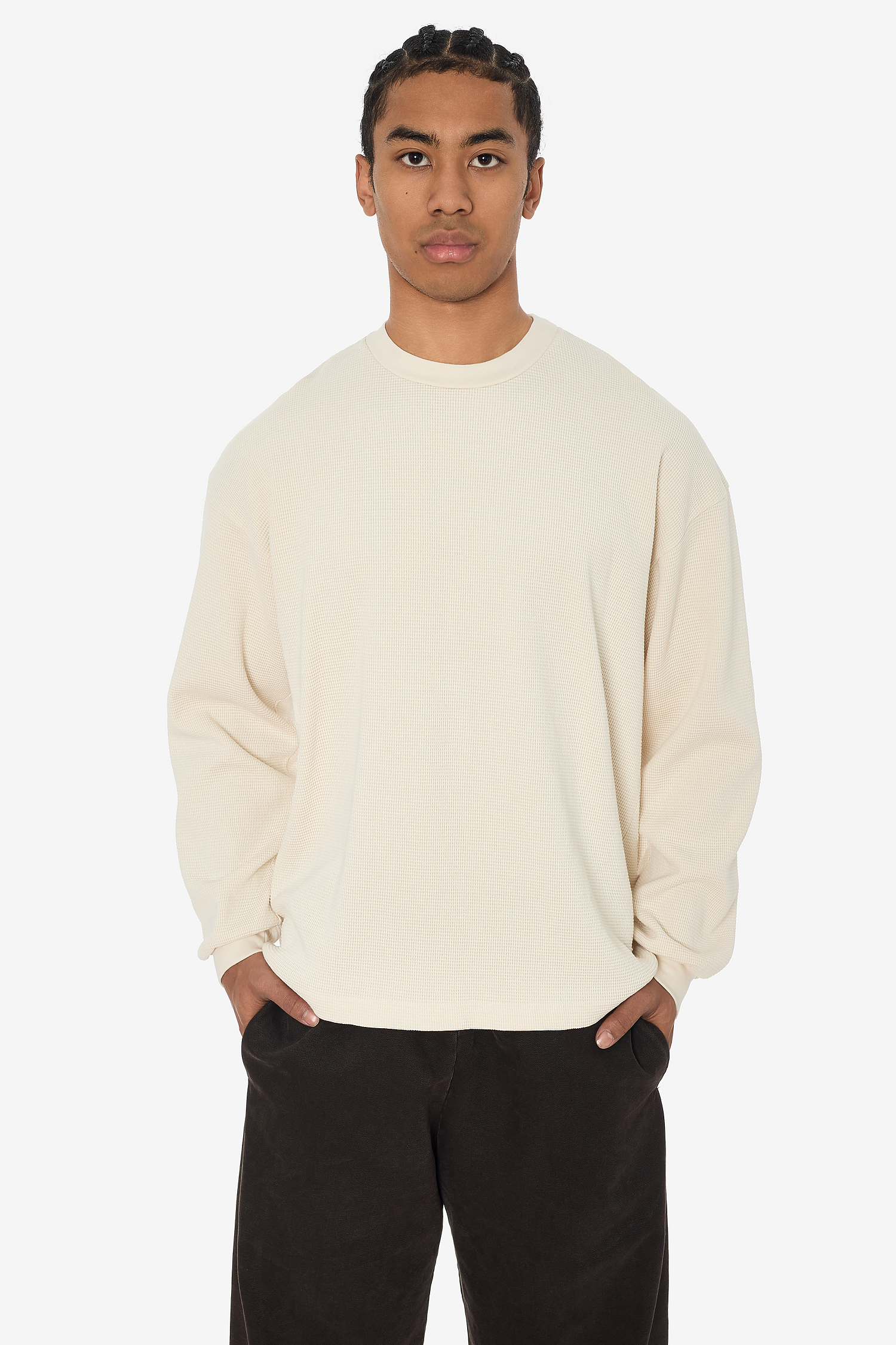 L/S Heavy Thermal Crew Neck | Los Angeles Apparel