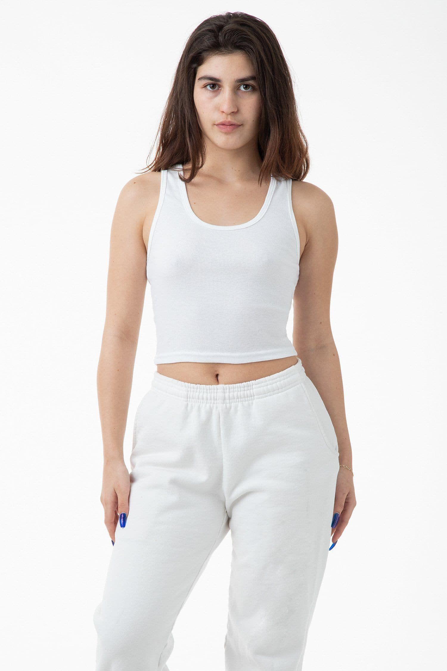 2x1 Rib Crop Tank