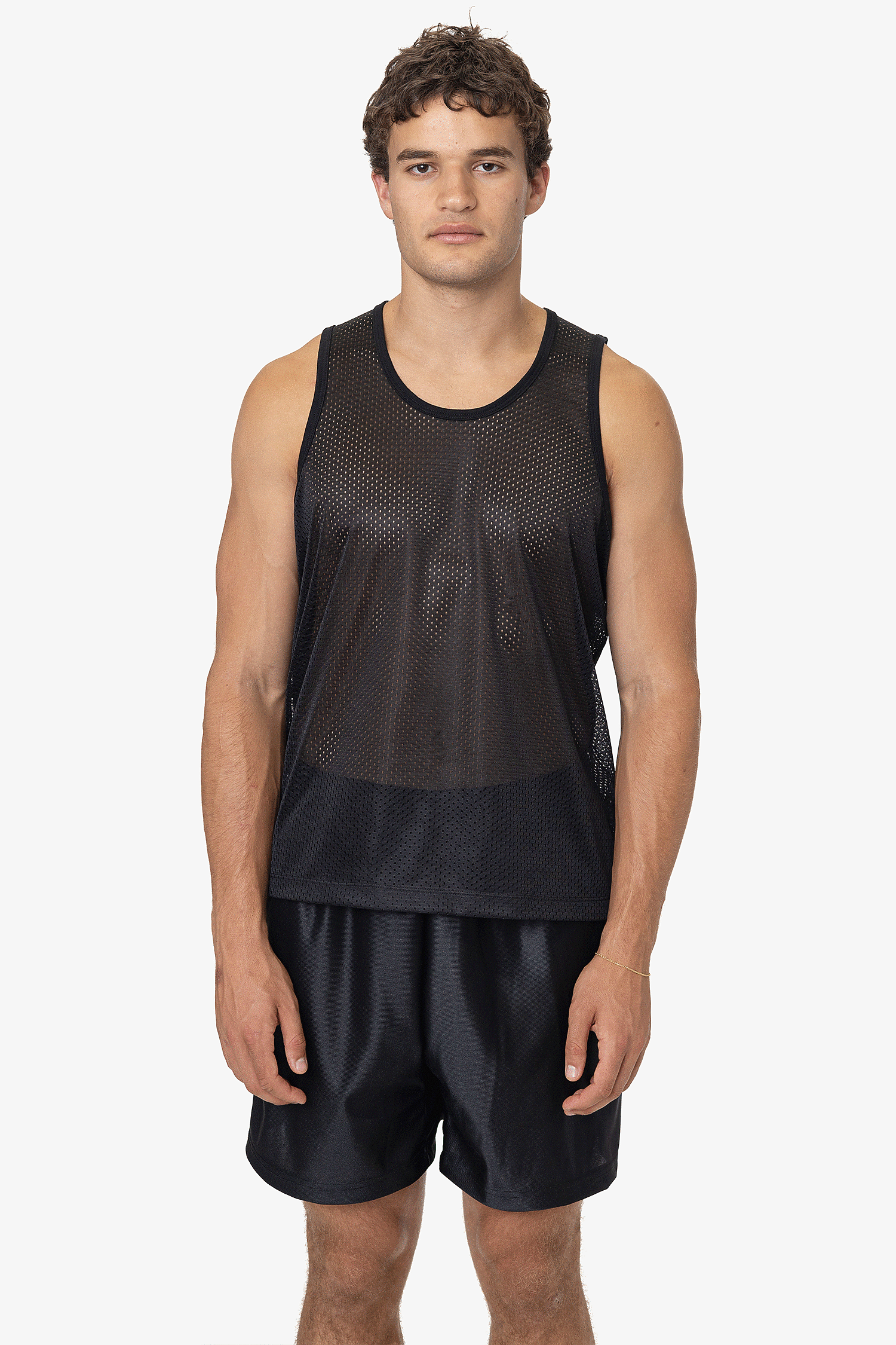 Athletic Mesh Tank Top
