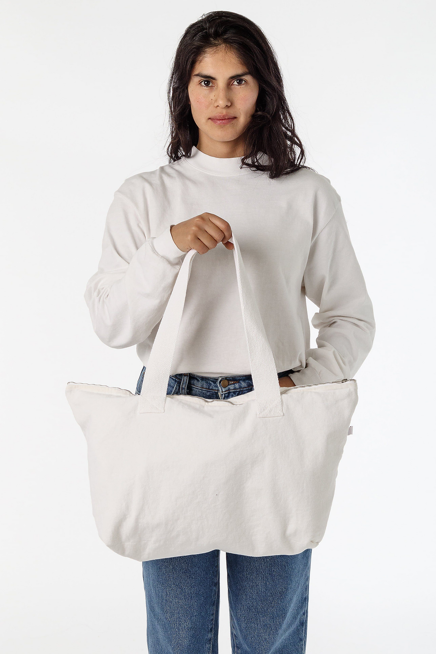 Carry All Zip Tote Bag