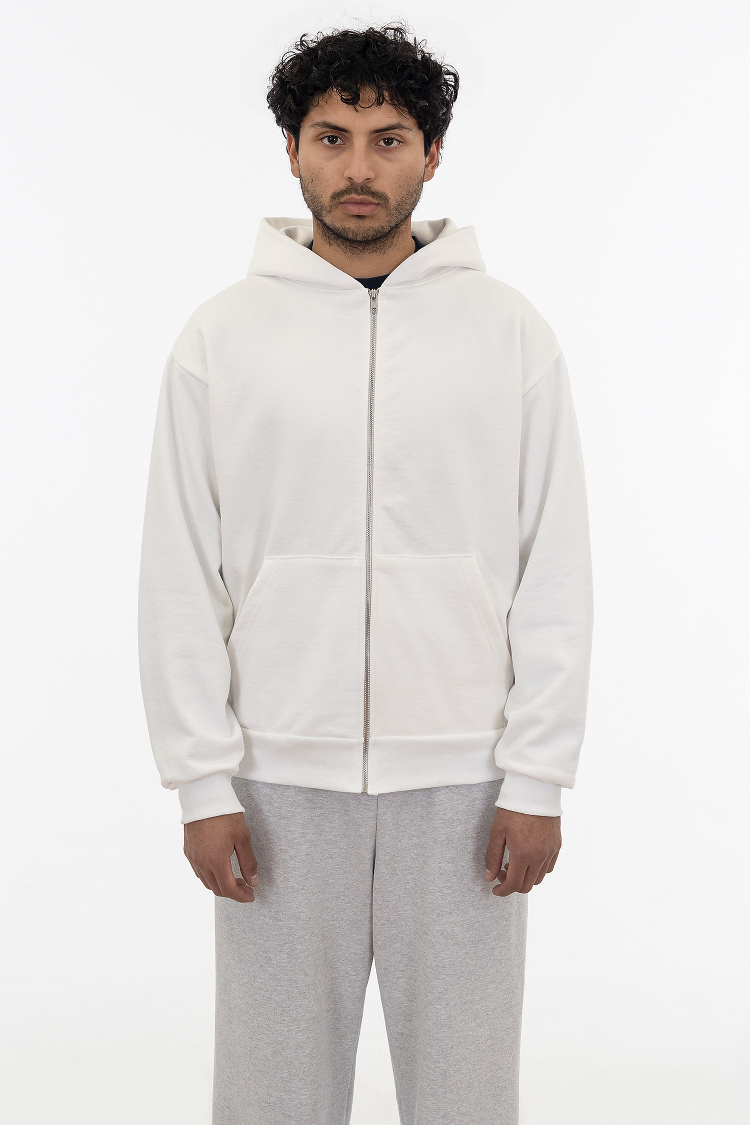 L/S Heavy Fleece Zip Up 14 oz