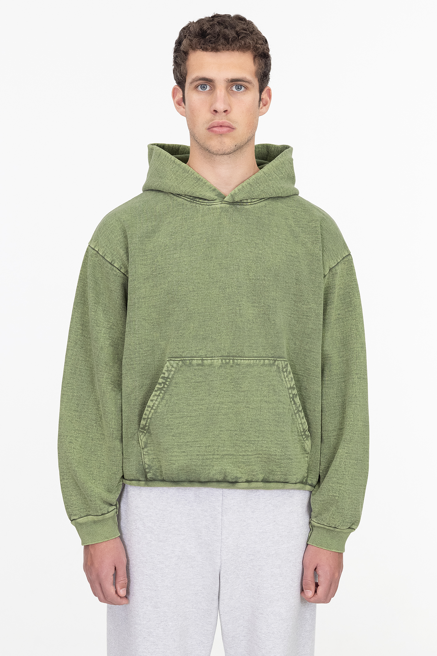 L/S MW HF Hooded PO 14 oz