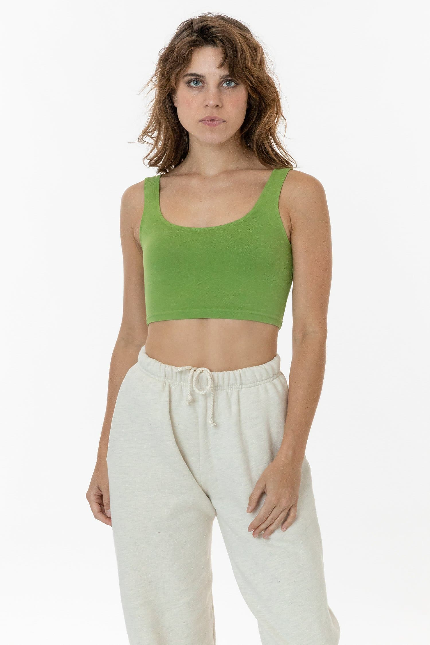 Ctn Spndx Tank Crop Top