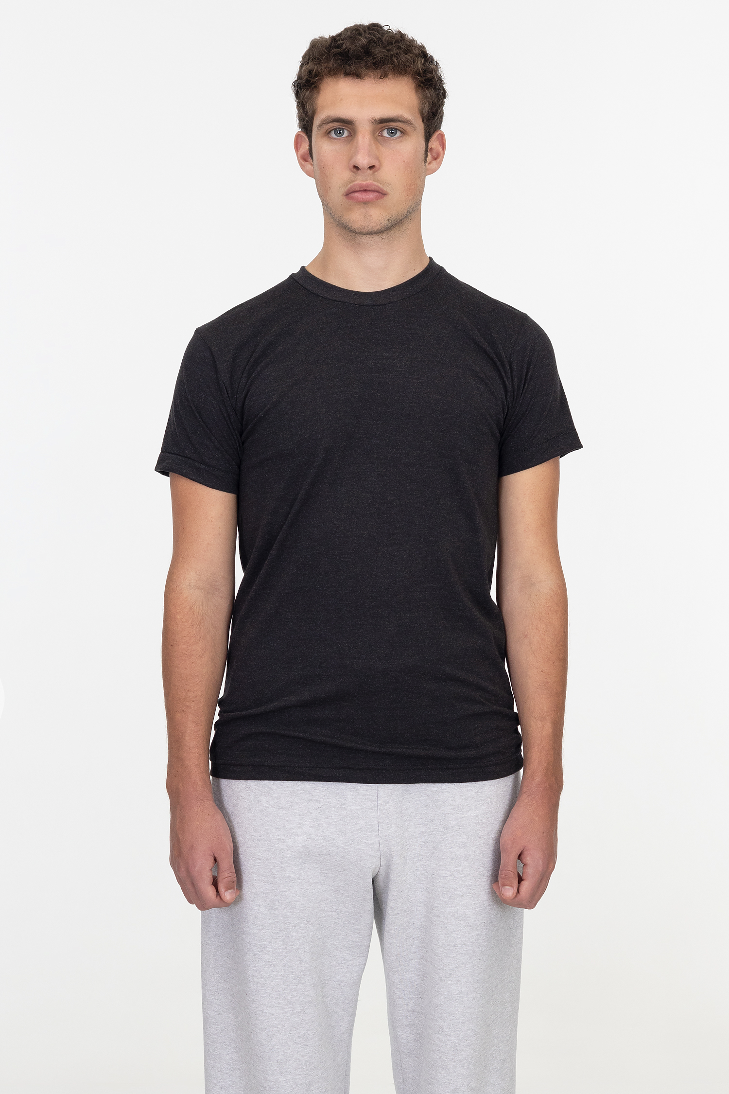 S/S Tri Blend Crew Neck